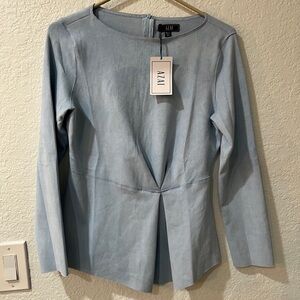AZAI Light Blue Long Sleeve Top